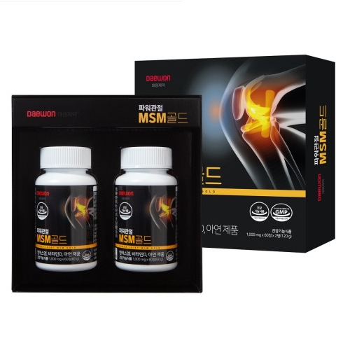 파워관절 MSM 골드 1000mg x 120정, 1개
