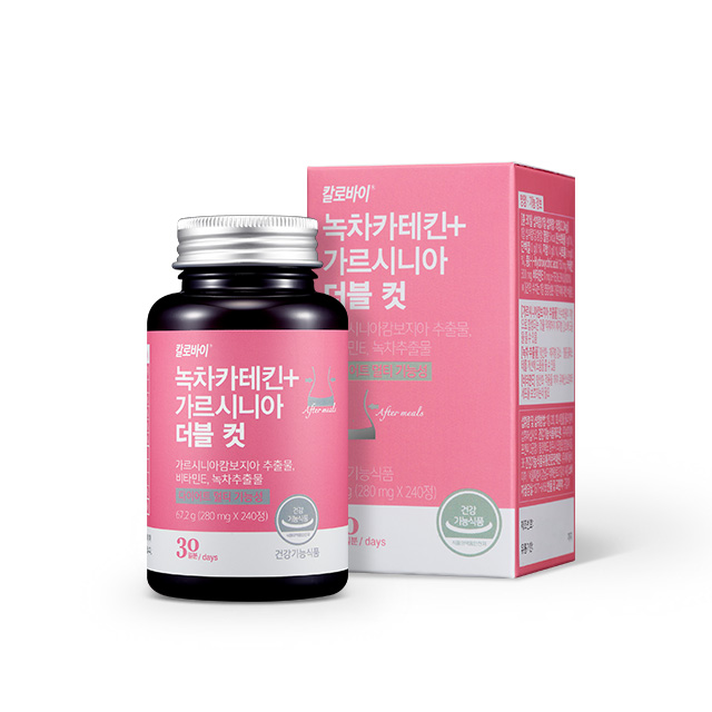 칼로바이 녹차카테킨 가르시니아 더블 컷 280mg x 240정, 1개