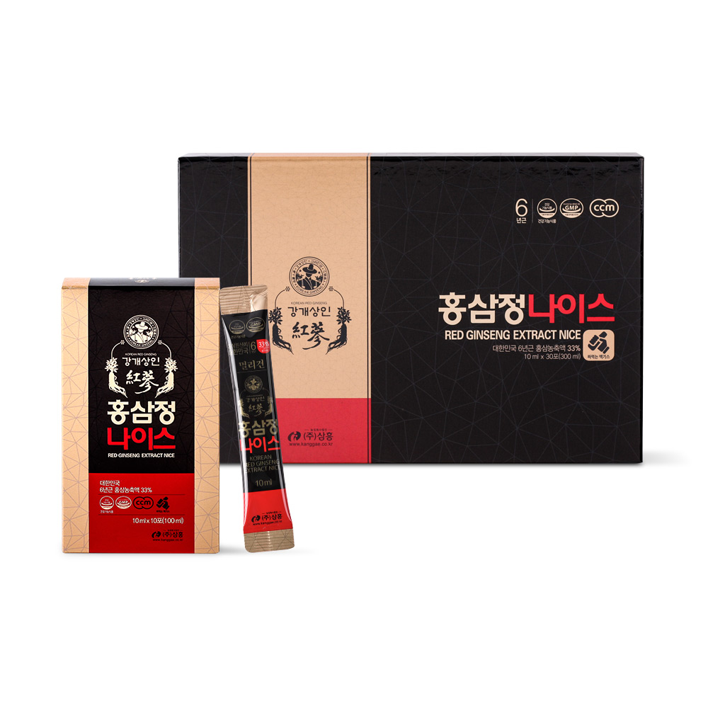 <b>강개상인</b> 홍삼정 나이스 <b>10ml</b> x 30개입, 1개