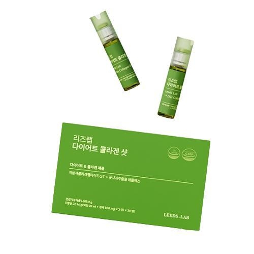 리즈랩 다이어트 <b>콜라겐 샷</b> (액상 20ml + 정제 500mg x 2정) x 7개입, 4개