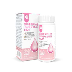 ALLBARUN 엘라스틴 초저분자 콜라겐 비오틴 800mg x 60정, 1개