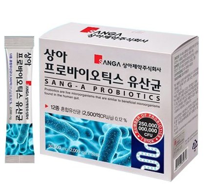 상아제약 <b>프로바이오틱스</b> 유산균 2000mg x 30포, 1개