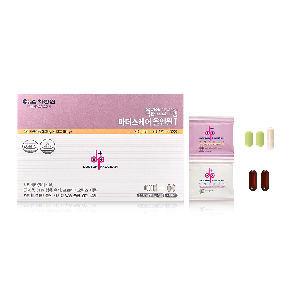 닥터프로그램 <b>마더스</b>케어 올인원 1단계 3.25g x 28포, 1개