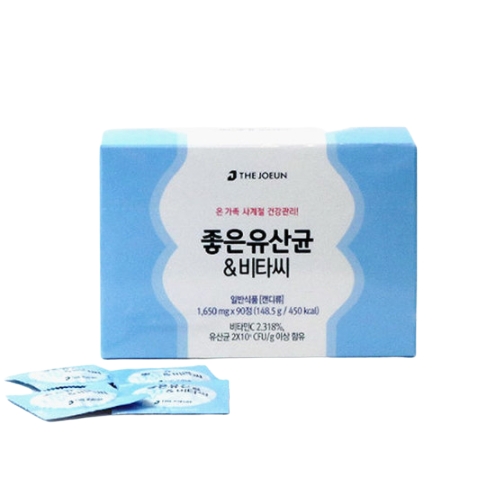 <b>더좋은</b> 좋은 유산균 비타씨 1650mg x 90캡슐, 1개
