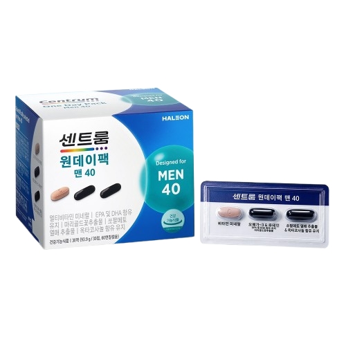 <b>센트룸</b> 원데이팩 맨 40 3130mg x 30개입, 1개