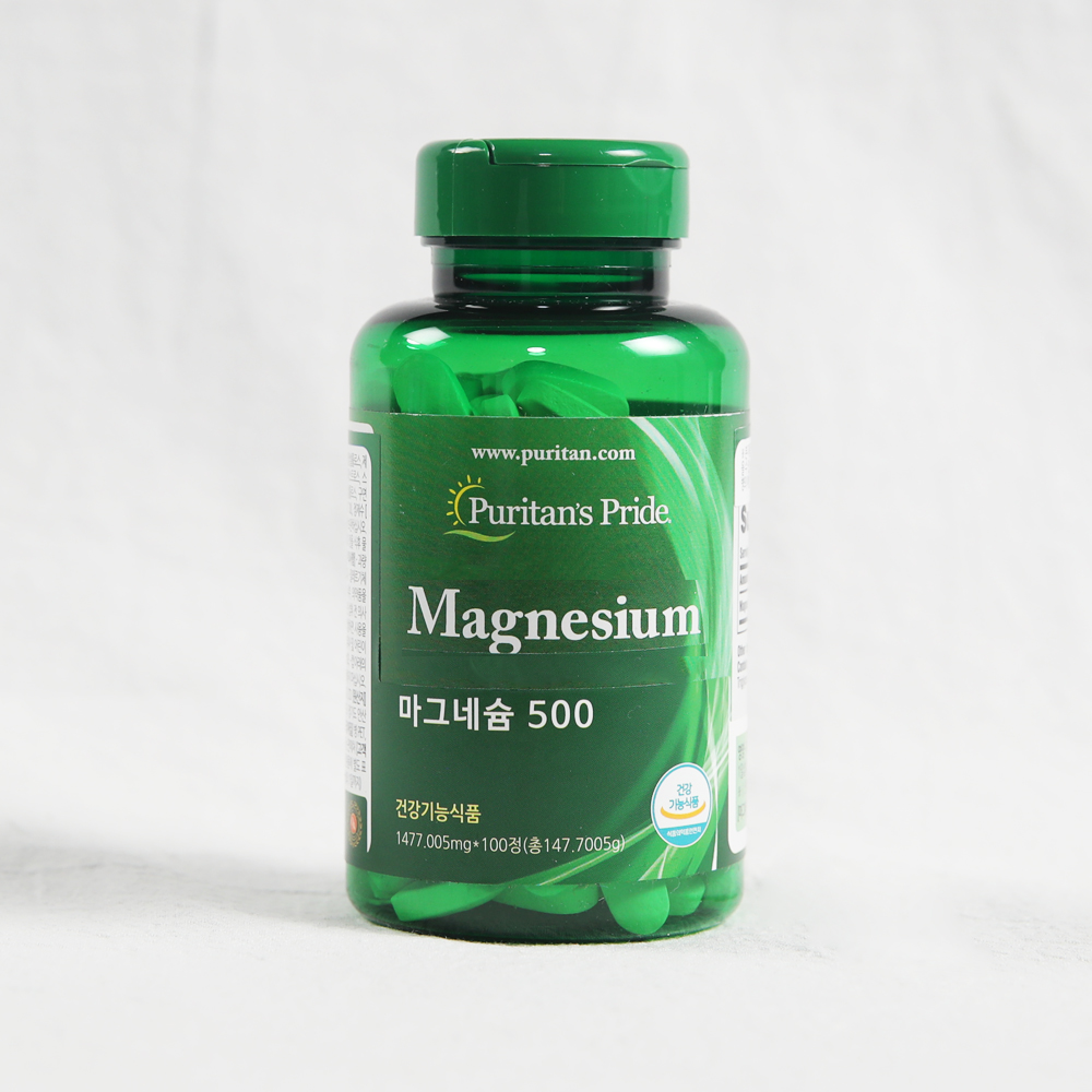퓨리탄프라이드 마그네슘 500 1477.005mg x 100정, 1개
