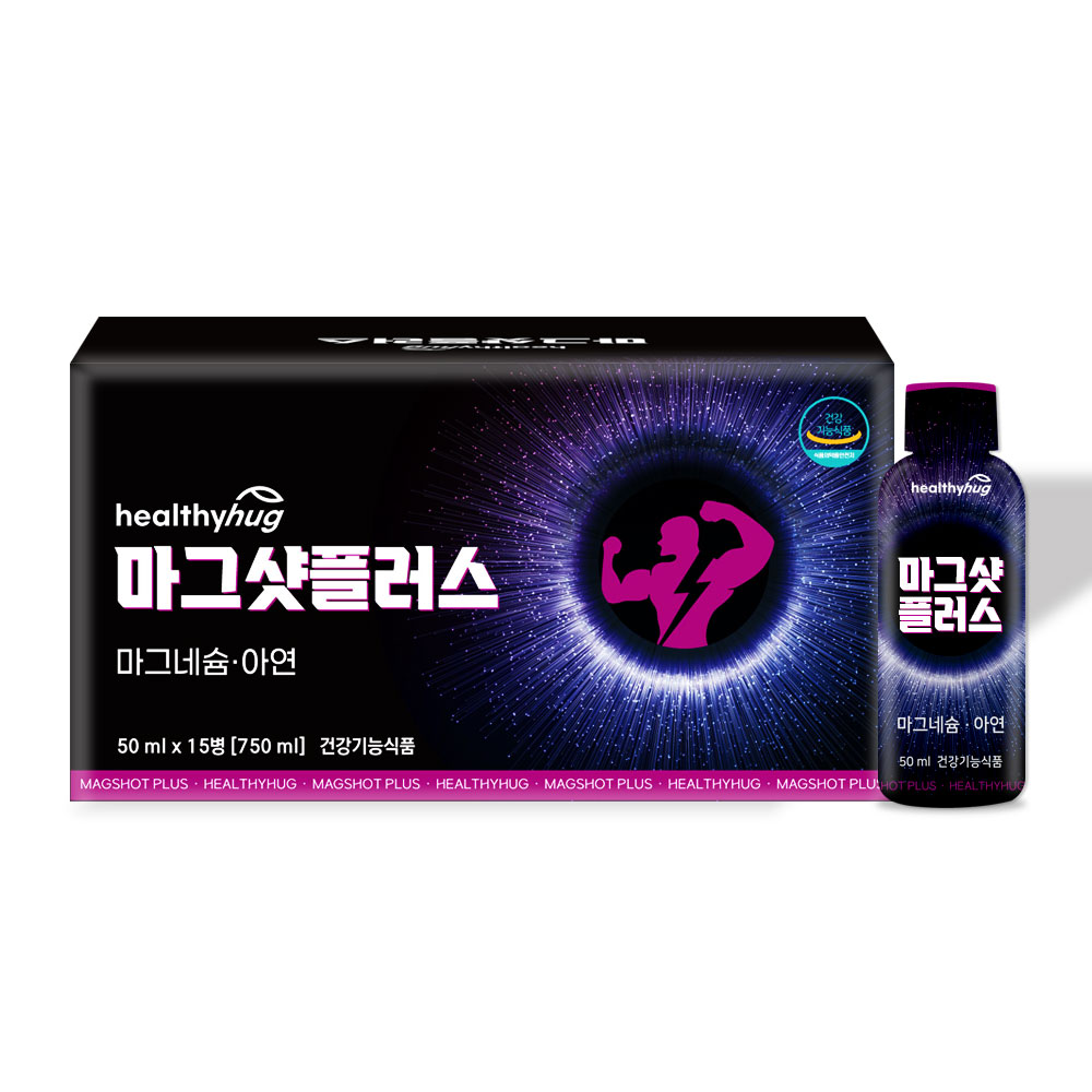 헬씨허그 마그샷 플러스 50ml x 15개입, 1개