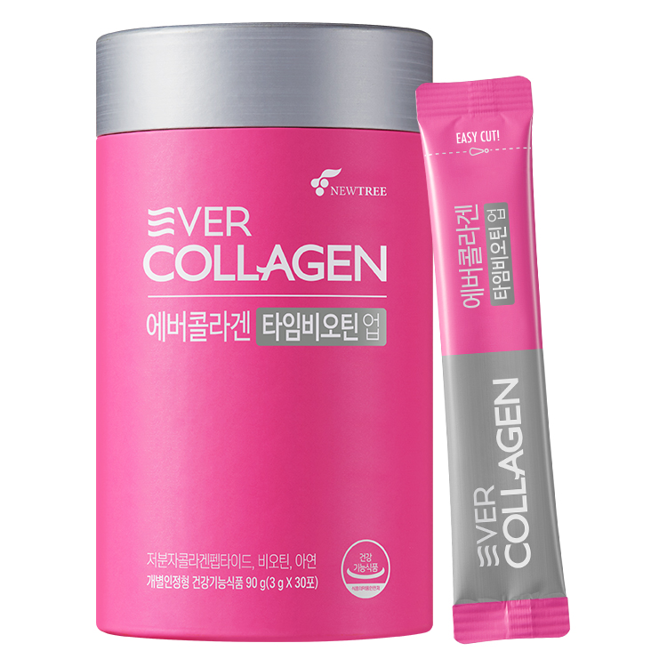 에버콜라겐 타임비오틴 업 3g x 30포, 3개
