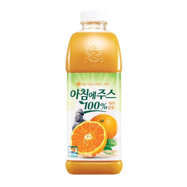 아침에주스 제주감귤 성분 분석