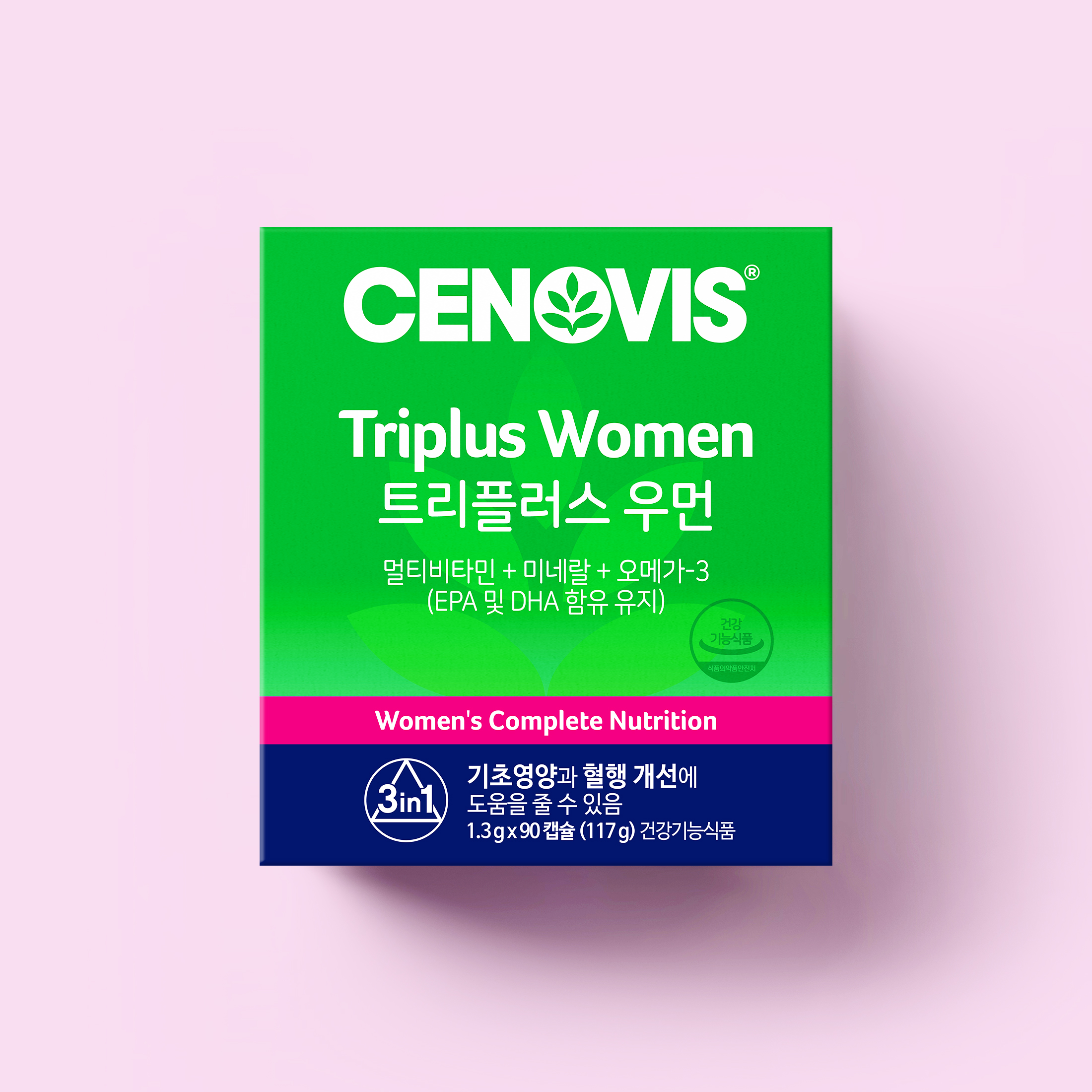세노비스 트리플러스 우먼 1120mg x 90캡슐, 1개