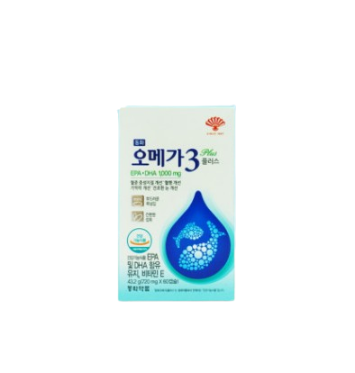 동화약품 <b>오메가3 플러스</b> 720mg x 60캡슐, 1개