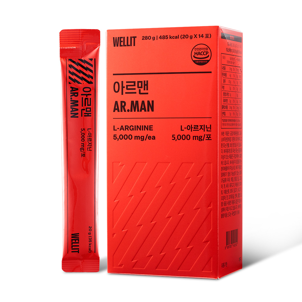 웰릿 <b>아르맨</b> 20g x 14포, 1개
