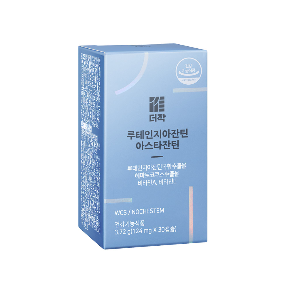 더작 루테인 지아잔틴 아스타잔틴 124mg x 30캡슐, 6개