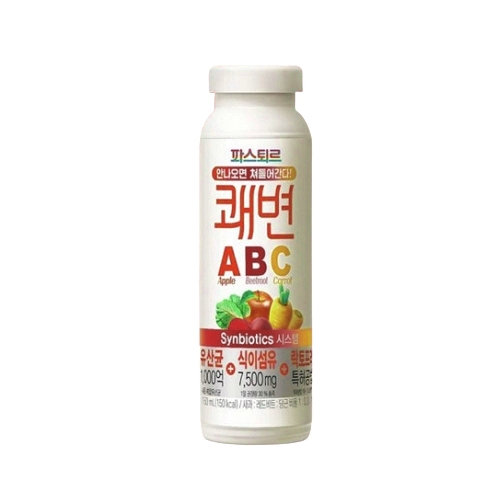 Lotte Foods Pasteur Kwaebyun ABC Yogurt 150ml, 4-count