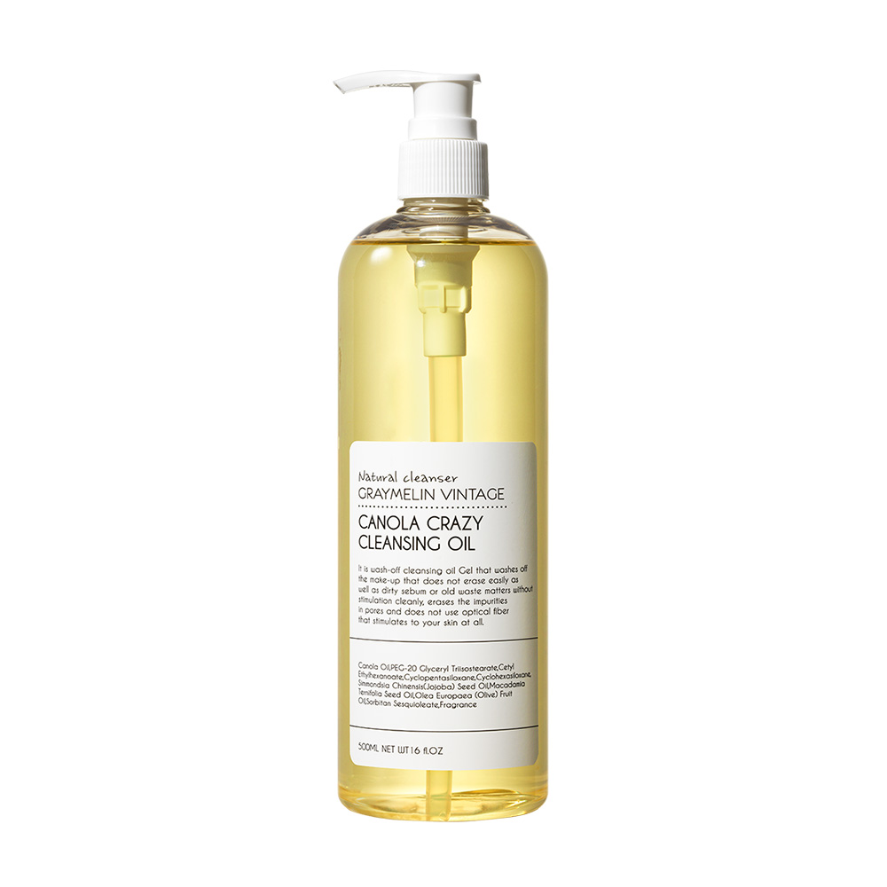 그레이멜린 카놀라 크레이지 클렌징오일 500ml, 1개