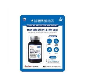 닥터브라이언 MSM 글루코사민 조인트 케어 1400mg x 120정, 1개