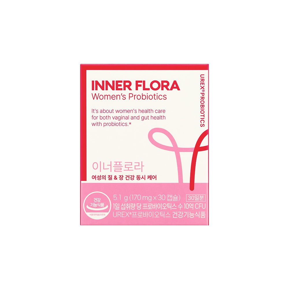 뉴오리진 이너플로라 UREX 프로바이오틱스 170mg x 30캡슐, 1개