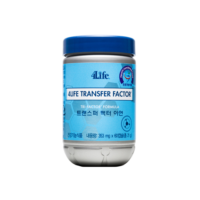 트랜스퍼 팩터 아연 353mg x 60캡슐, 1개