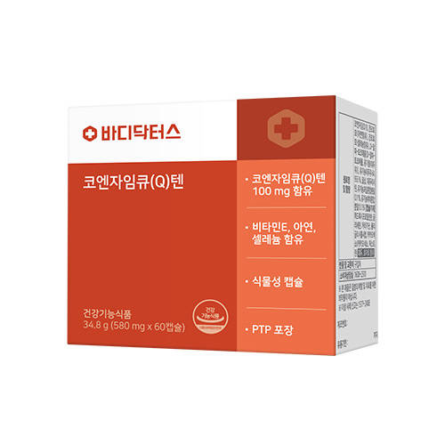 바디닥터스 코엔자임큐Q 텐 580mg x 60캡슐, 1개