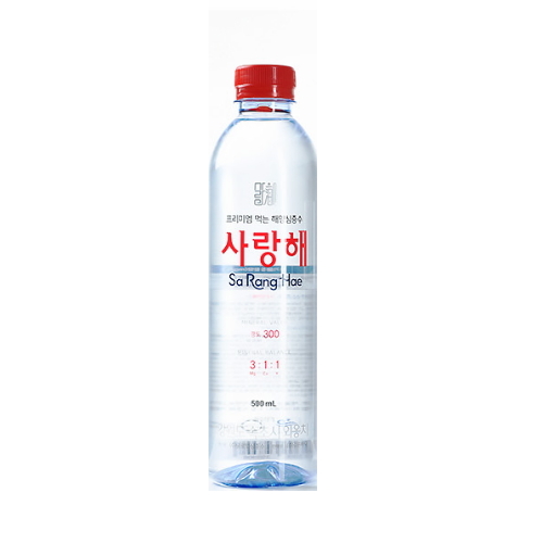 Deep Sea Water Saranghae Mini Mineral Water 500ml, 20pcs