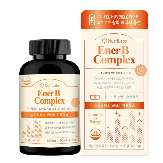 <b>뉴트리랩스</b> 에너B 컴플렉스 1650mg x 90정, 1개