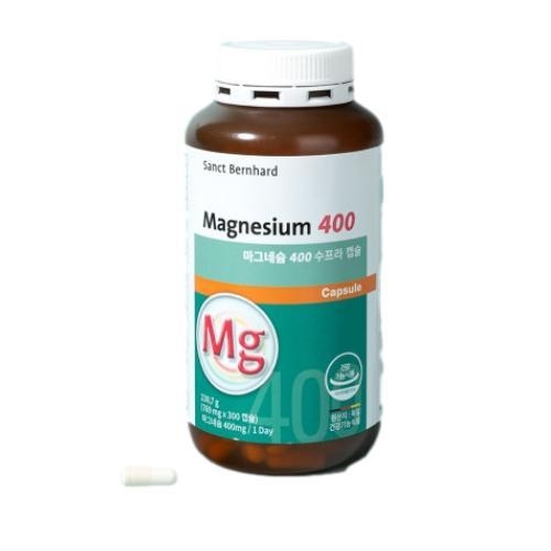 휴럼 마그네슘 400 수프라 캡슐 769mg x 300캡슐, 1개