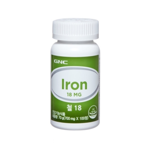 GNC 철18 700mg x 100정, 1개