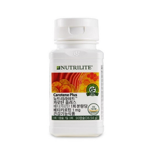 암웨이 <b>뉴트리</b>라이트 카로틴플러스 비타민 406.06mg x 90캡슐, 1개