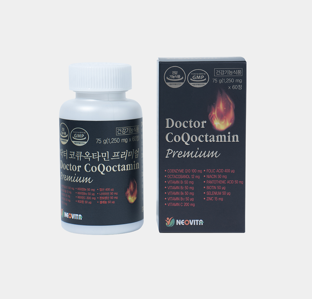 <b>네오비타</b> 닥터 코큐옥타민 프리미엄 1250mg x 60정, 1개