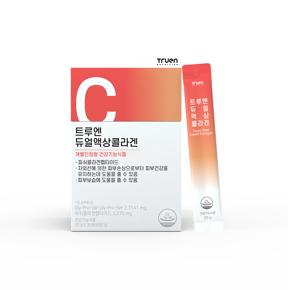 트루엔 듀얼액상콜라겐 18ml x 30포, 2개