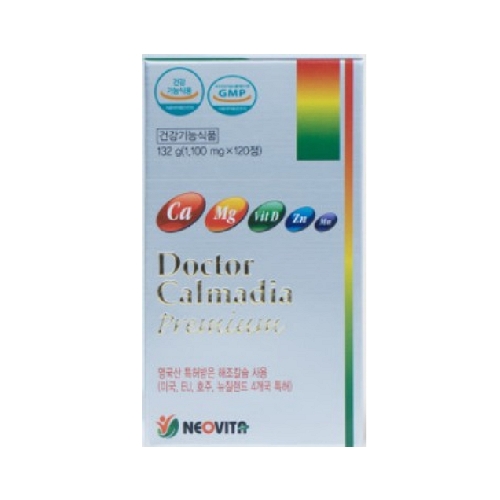 <b>네오비타</b> 닥터 칼마디아 프리미엄 1100mg x 120정, 2개