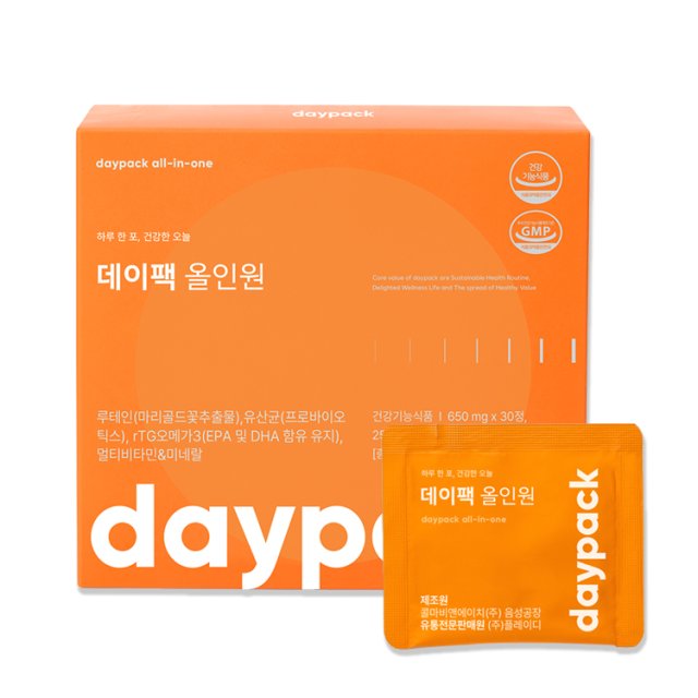 <b>데이</b>팩 올인원 1640mg x 30포, 3개