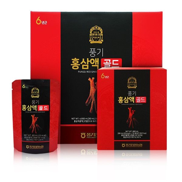 황풍정 풍기 홍삼액 골드 80ml x 60포, 1개
