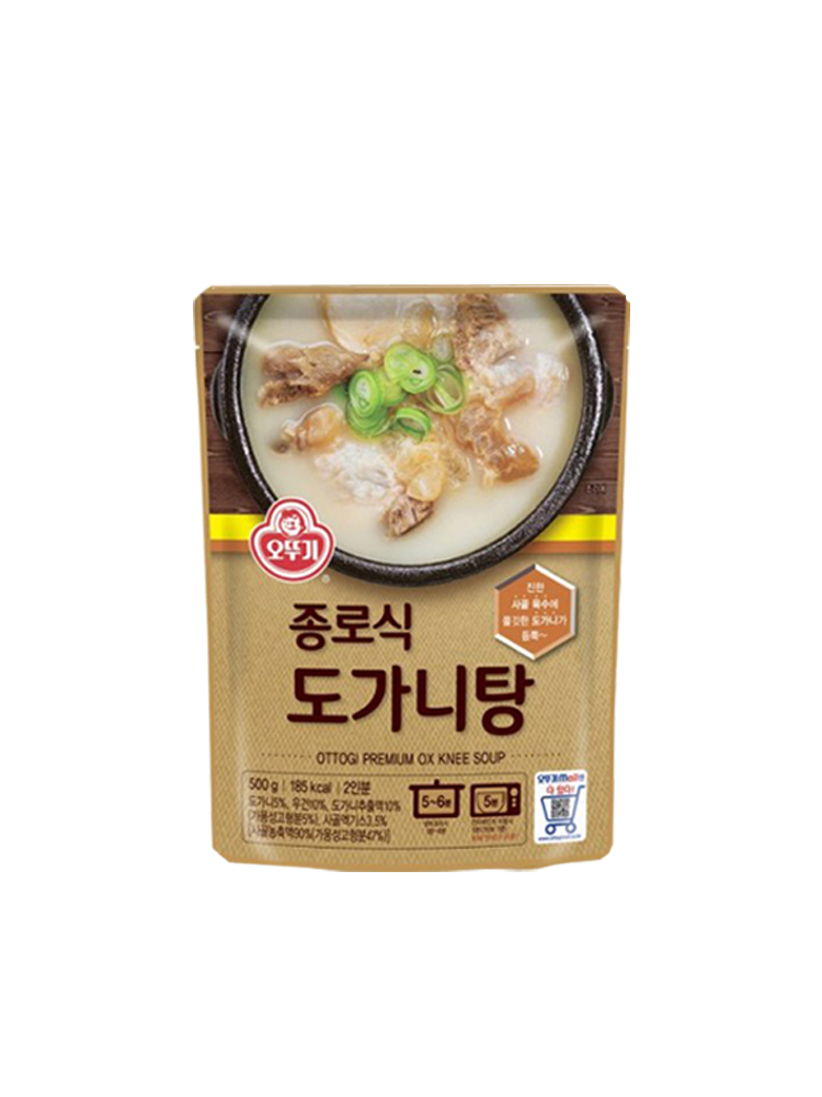 도가니탕 500g 5팩 (9,790원) (무료)