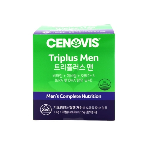 세노비스 트리플러스 맨 1350mg x 90캡슐, 2개