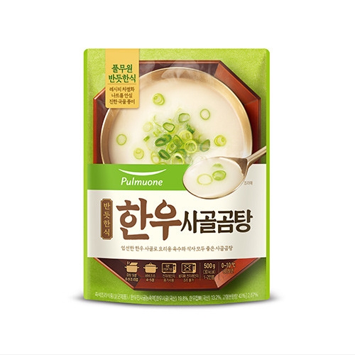 <b>풀무원</b> 반듯한식 한우 사골곰탕 500g 1개