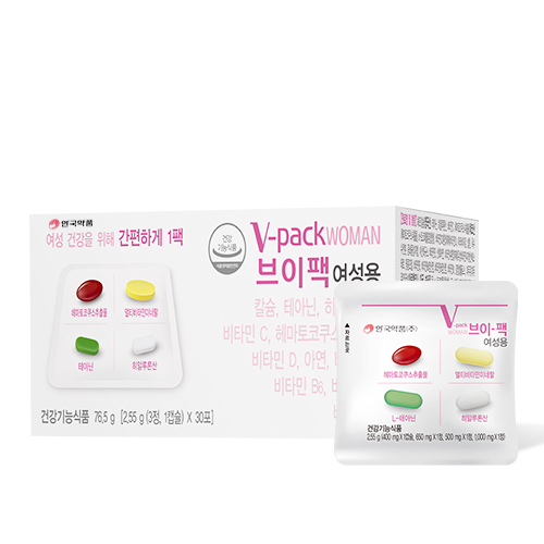 <b>안국약품</b> 브이팩 여성용 2.55g x 30포, 1개