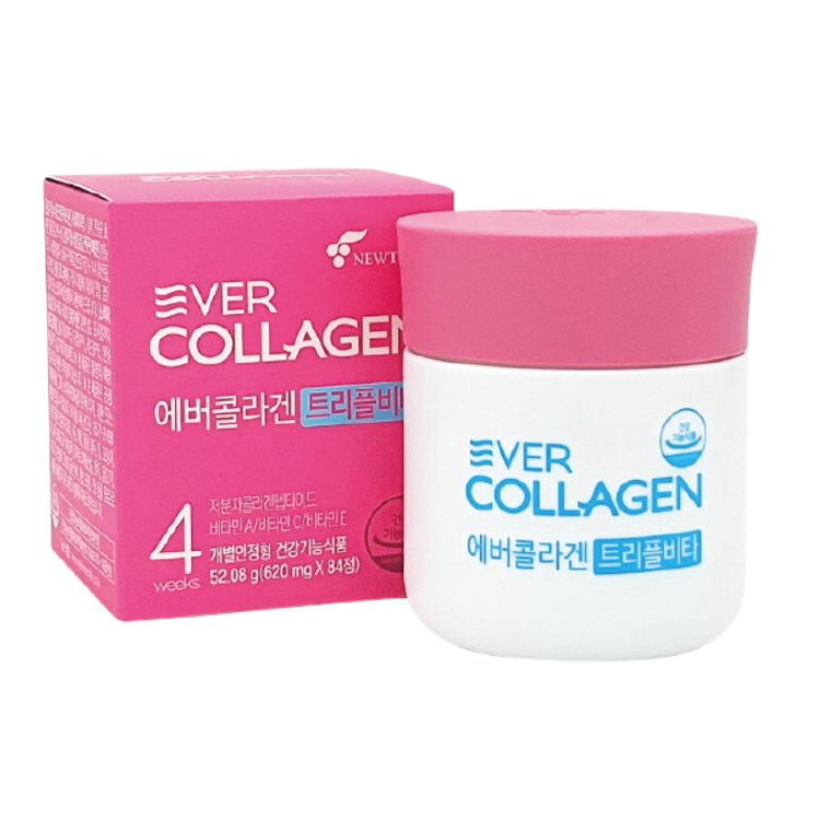 에버<b>콜라겐</b> 트리플비타 620mg x 84정, 1개