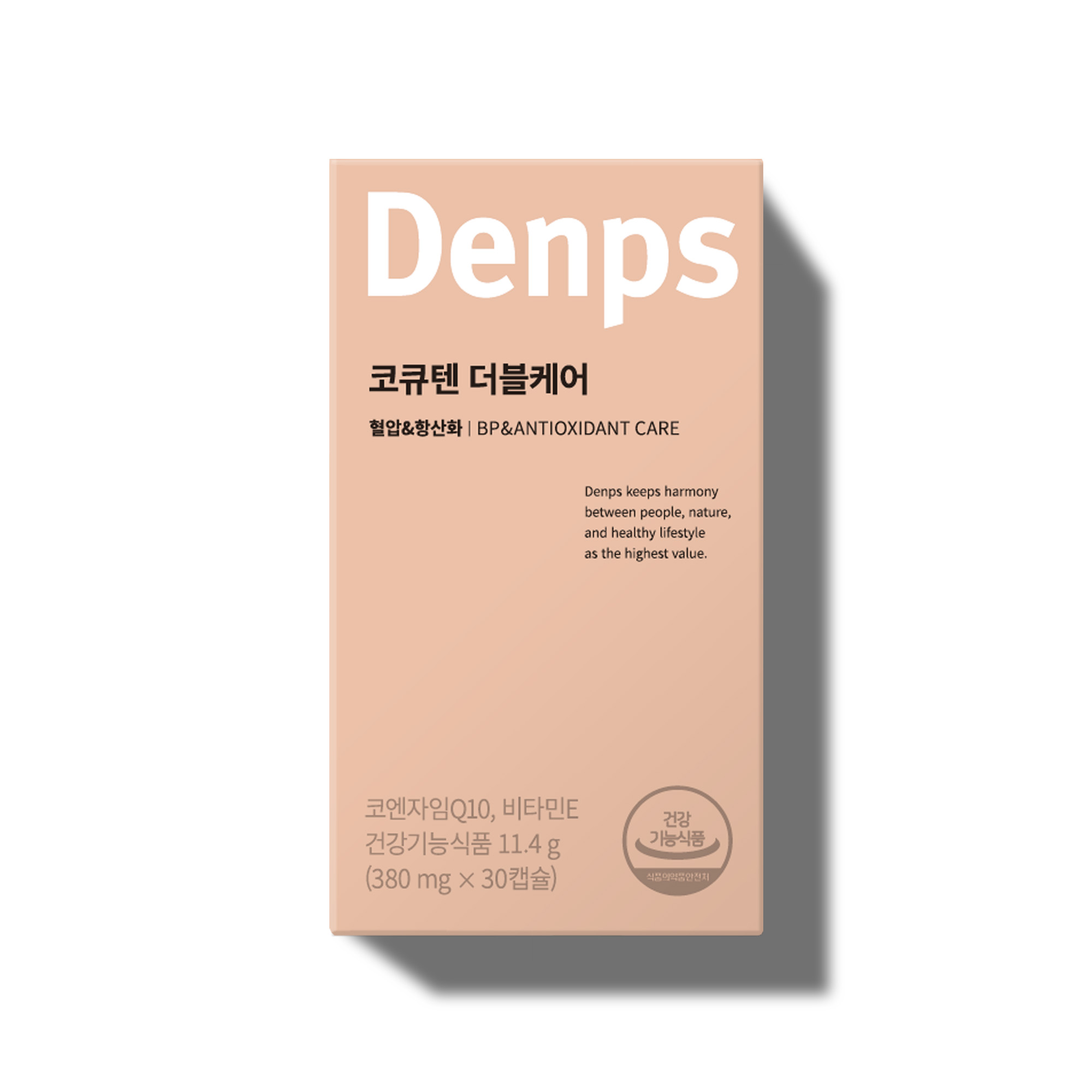덴프스 코큐텐 더블케어 380mg x 30캡슐, 3개
