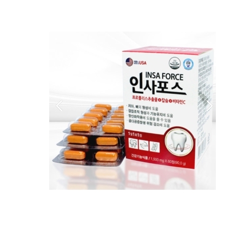 라이프블룸 <b>인사포스</b> 1500mg x 60정, 1개