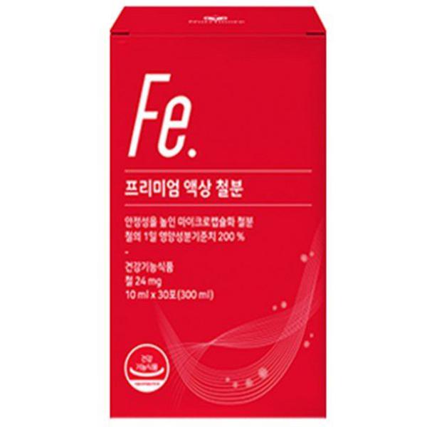 뉴트리모어 프리미엄 액상 <b>철분</b>제 10ml x 30포, 4개