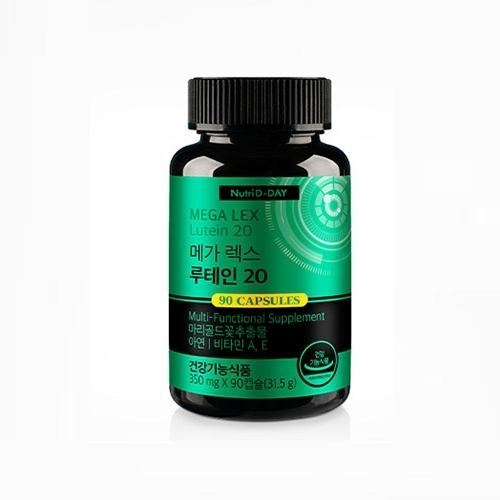 뉴트리디데이 메가렉스 루테인 20 350mg x 90캡슐, 2개