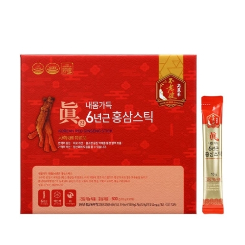 내몸가득 진(眞)6년근 홍삼스틱(전량수출용)