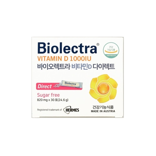 바이오렉트라 비타민D 다이렉트 820mg x 30포, 1개