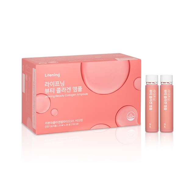라이프닝 <b>뷰티 콜라겐</b> 앰플 25ml x 28개입, 1개