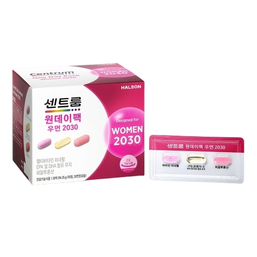 센트룸 원<b>데이</b>팩 우먼 2030 3135mg x 30개입, 3개