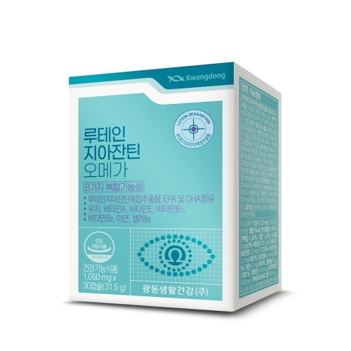 광동생활건강 루테인지아잔틴 오메가 1050mg x 30캡슐, 3개