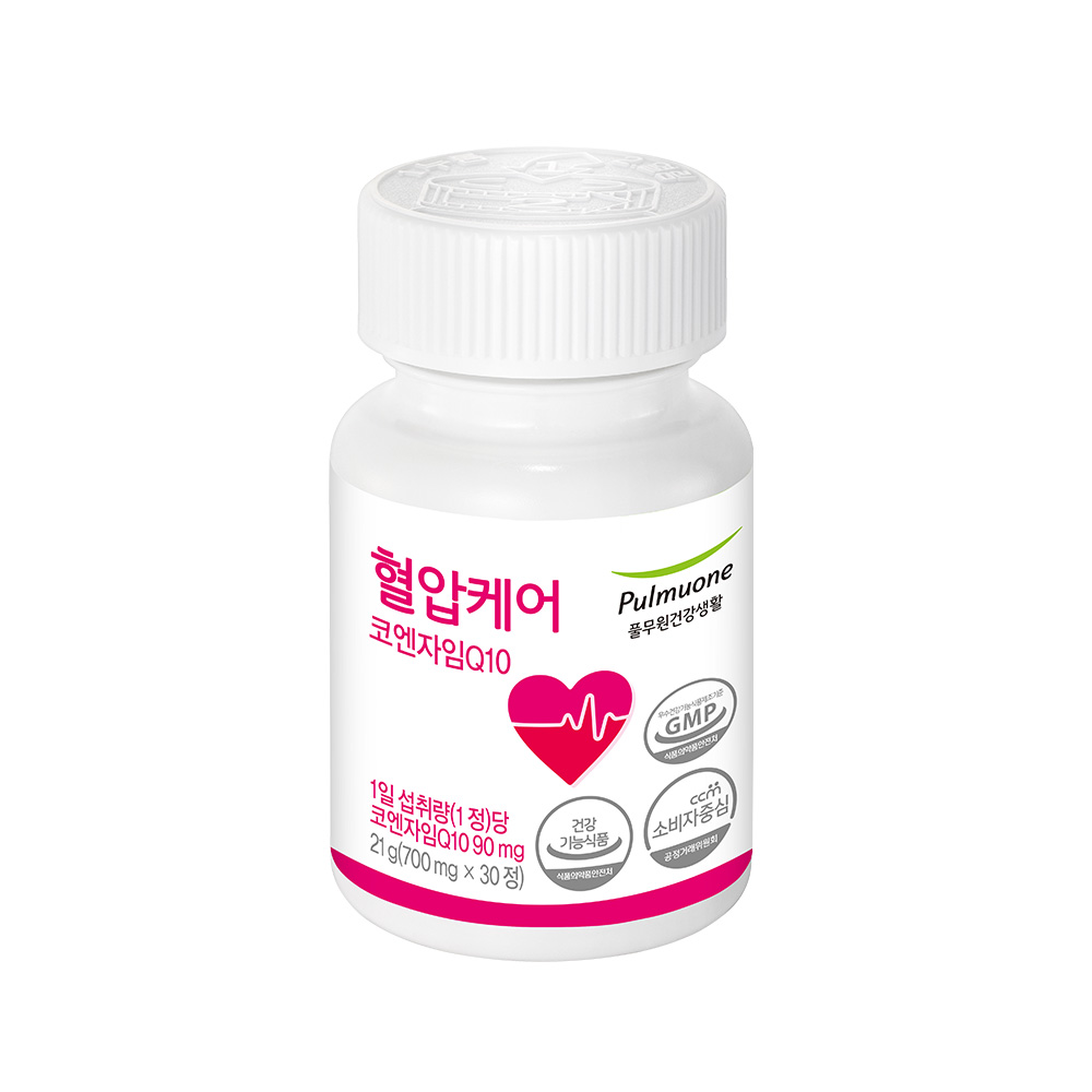 풀무원건강생활 혈압케어 코엔자임Q10 700mg x 30정, 2개
