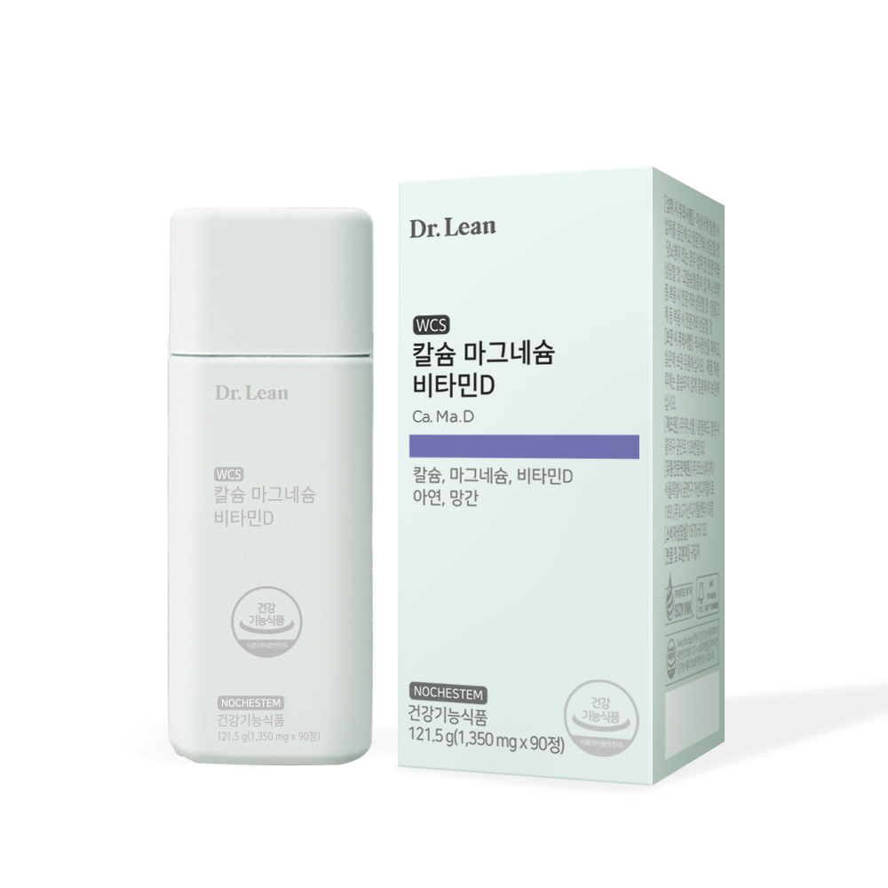 닥터린 칼슘 마그네슘 비타민D 1350mg x 90정, 3개