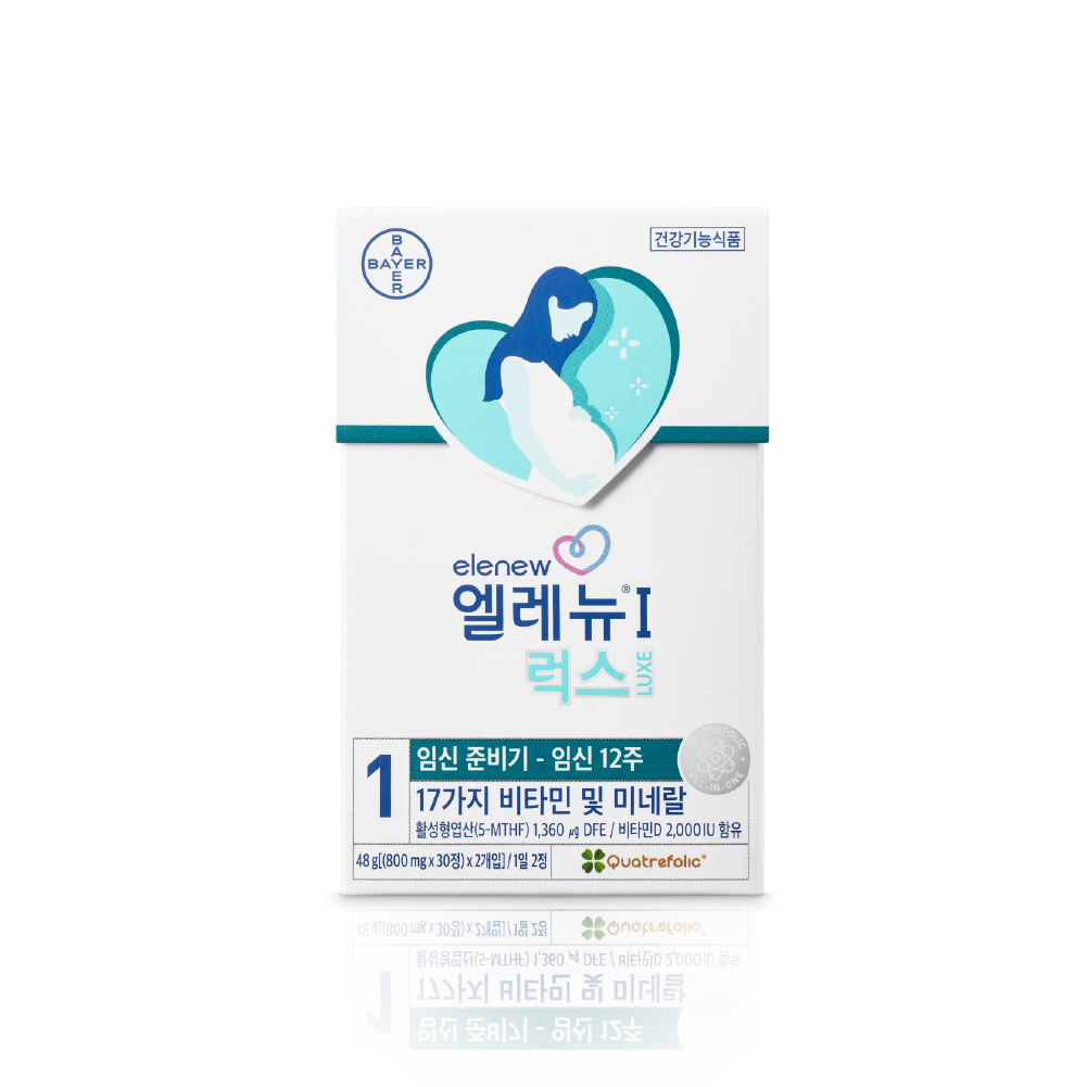 엘레뉴 1단계 럭스 800mg x 60정, 2개